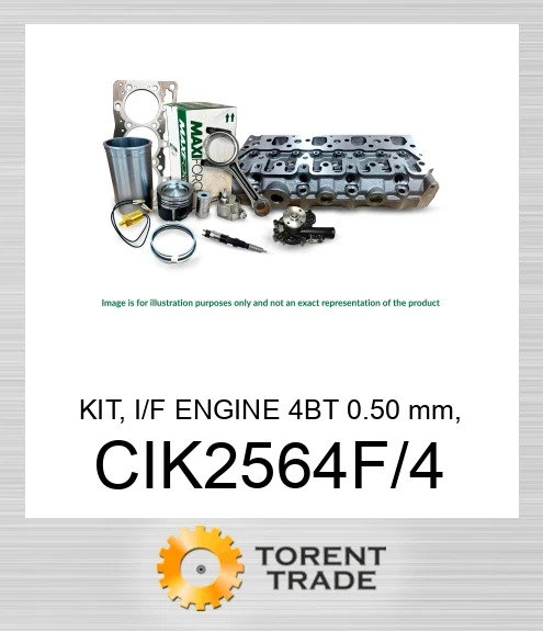 CIK2564F/4 Комплект, двигун I/F 4BT 0.50 мм, розщеплений  MAXIFORCE