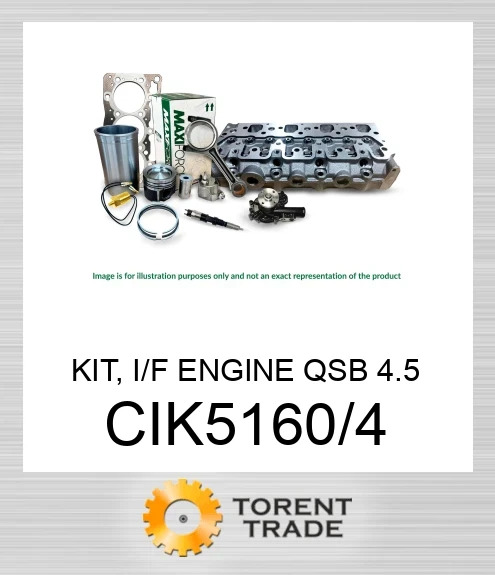 CIK5160/4 Комплект, двигун I/F QSB 4.5  MAXIFORCE