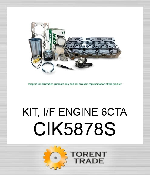 CIK5878S Комплект, двигун I/F 6CTA  MAXIFORCE