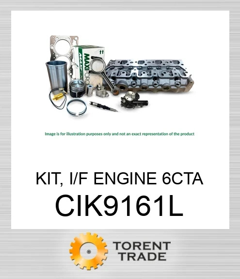 CIK9161L Комплект, двигун I/F 6CTA  MAXIFORCE