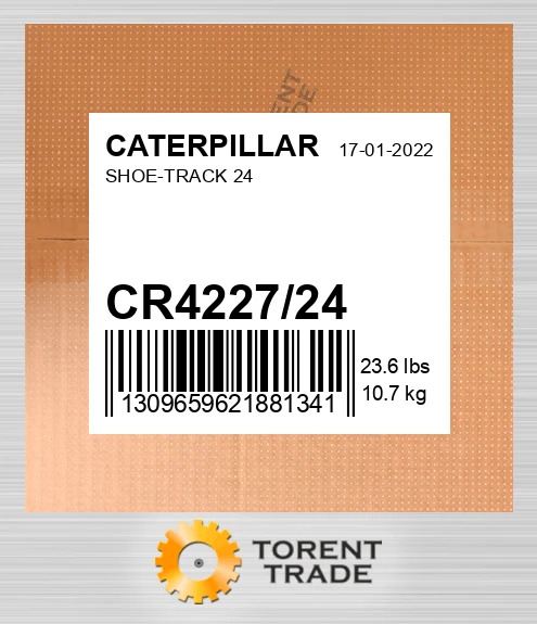 CR4227/24 КОЛОДКА-ТРАКОВА 24 CATERPILLAR