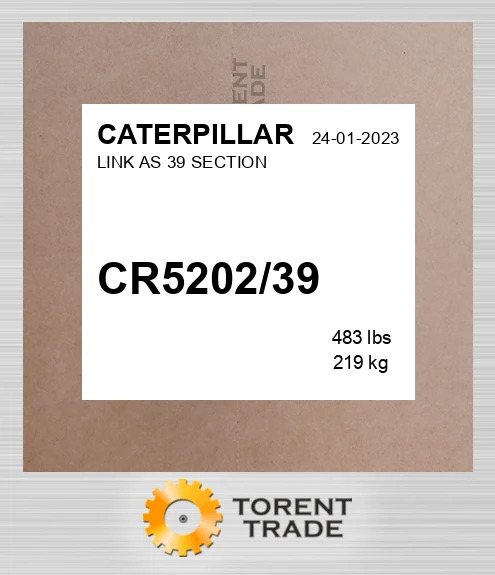 CR5202/39 Збірка з'єднання 39 секцій CATERPILLAR