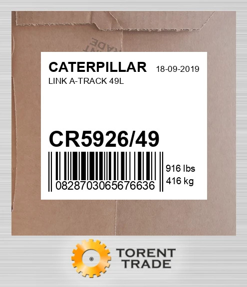 CR5926/49 З'єднання A гусениці 49L CATERPILLAR