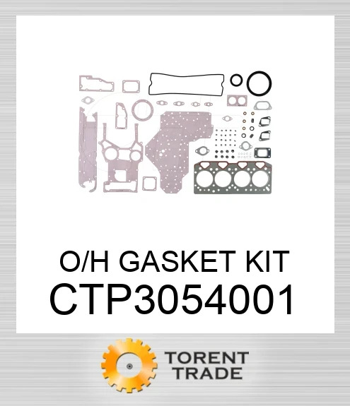 CTP3054001 КОМПЛЕКТ ПРОКЛАДОК ПОВНОГО РЕМОНТУ CATERPILLAR
