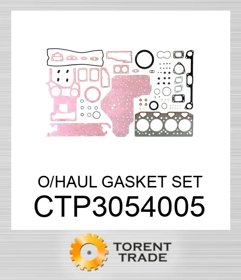 CTP3054005 Комплект прокладок капітального ремонту CATERPILLAR