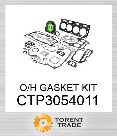 CTP3054011 КОМПЛЕКТ ПРОКЛАДОК ПОВНОГО РЕМОНТУ CATERPILLAR