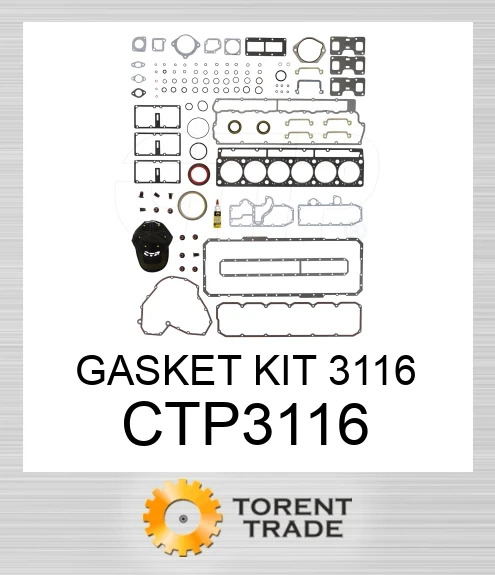 ctp3116 КОМПЛЕКТ ПРОКЛАДОК 3116 CATERPILLAR