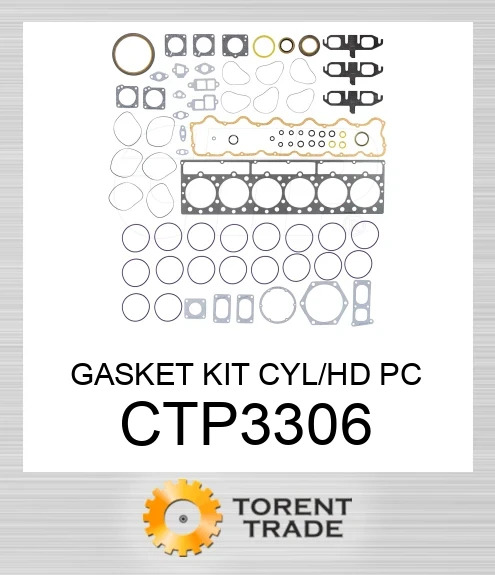 ctp3306 КОМПЛЕКТ ПРОКЛАДОК ГОЛОВКИ ЦИЛІНДРА PC CATERPILLAR