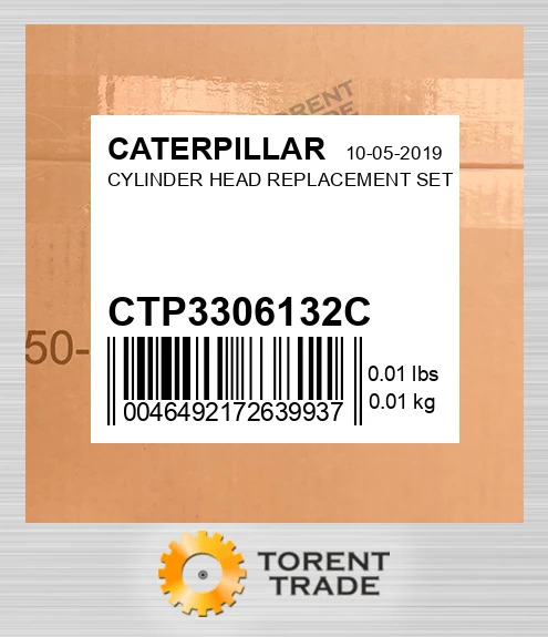 CTP3306132C Набір для заміни головки циліндра CATERPILLAR