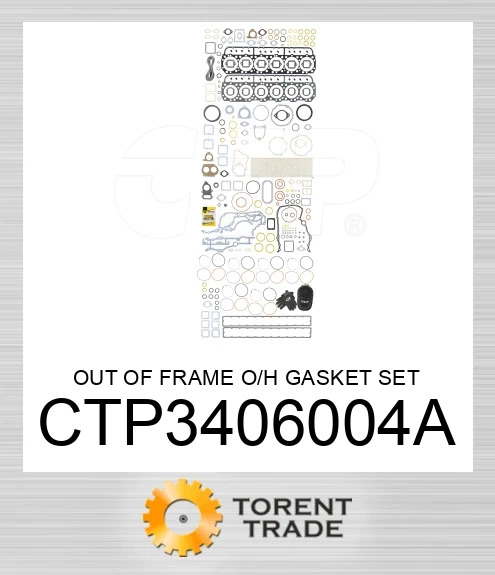 CTP3406004A Набір прокладок для капітального ремонту поза рамою CATERPILLAR