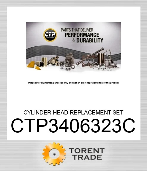 CTP3406323C Набір для заміни головки циліндра CATERPILLAR