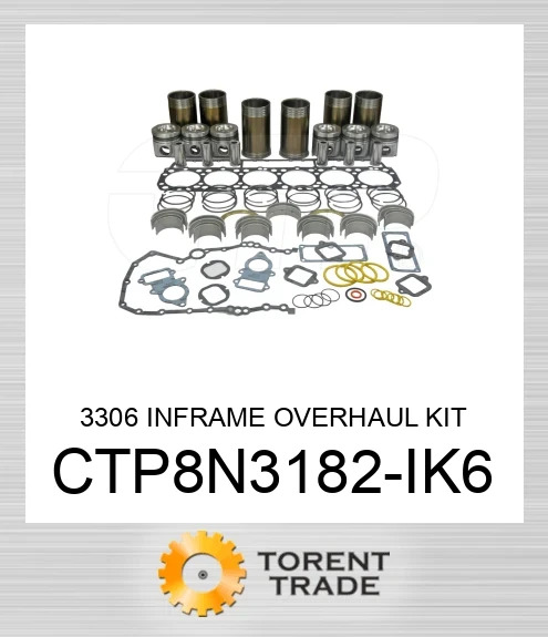 CTP8N3182-IK6 Набір для капітального ремонту в рамі 3306 CATERPILLAR