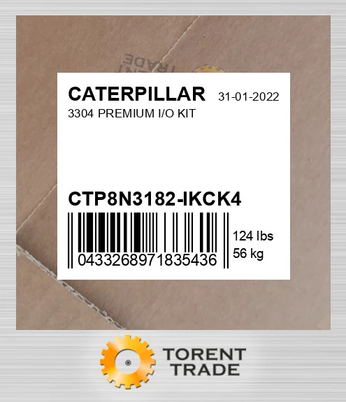 CTP8N3182-IKCK4 Преміум набір I/O 3304 CATERPILLAR