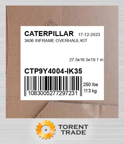 CTP9Y4004-IK35 Набір для капітального ремонту в рамі 3406 CATERPILLAR
