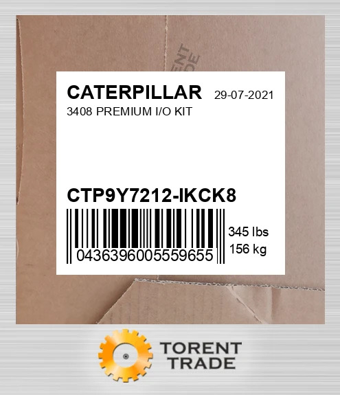 CTP9Y7212-IKCK8 Преміум набір I/O 3408 CATERPILLAR