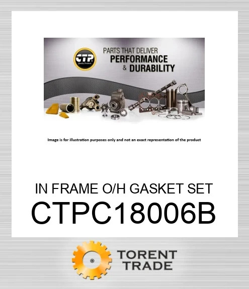 CTPC18006B Набір прокладок для капітального ремонту в рамі CATERPILLAR