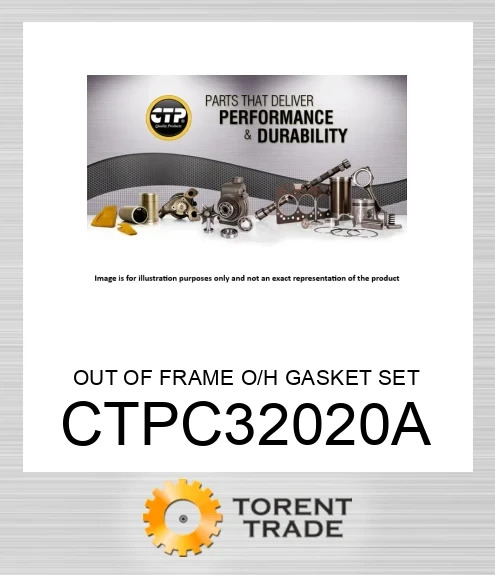 CTPC32020A Набір прокладок для капітального ремонту поза рамою CATERPILLAR