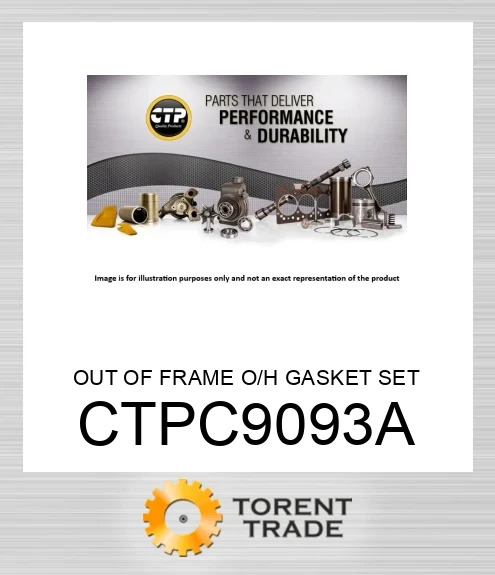 CTPC9093A Набір прокладок для капітального ремонту поза рамою CATERPILLAR