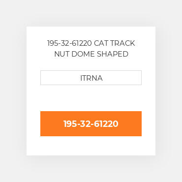 195-32-61220 CAT TRACK NUT DOME SHAPED Гайка
