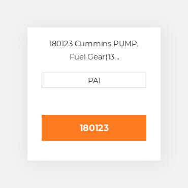 180123 Cummins PUMP, Fuel Gear(13 Teeth)(3/4in-16 O-Ring Port) Помпа