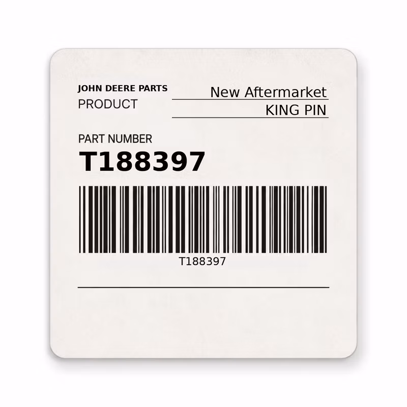 T188397 KING PIN fits John Deere (New Aftermarket)