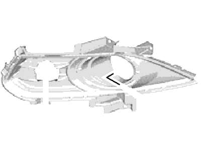 F67Z-13466-AA Решітка радіатора