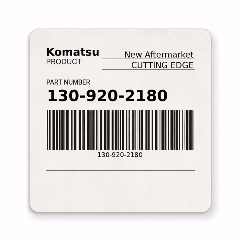 130-920-2180 CUTTING EDGE fits Komatsu (New Aftermarket)