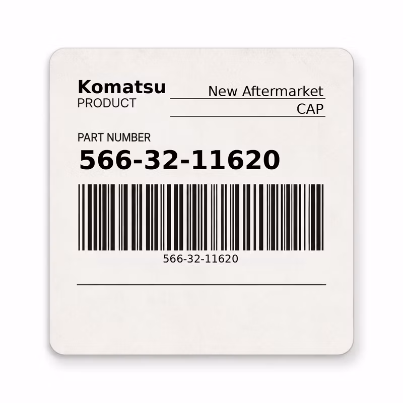 566-32-11620 CAP fits Komatsu (New Aftermarket)