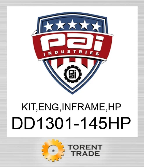 DD1301-145HP Комплект, двигун , внутрішньорамний ремонт. Високий тиск PAI INDUSTRIES