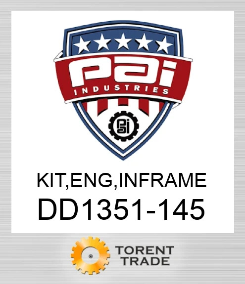 DD1351-145 Комплект, двигун , внутрішньорамний ремонт PAI INDUSTRIES