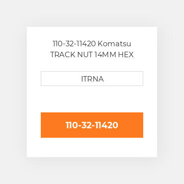 110-32-11420 New HOILand TRACK NUT 14MM HEX Гайка