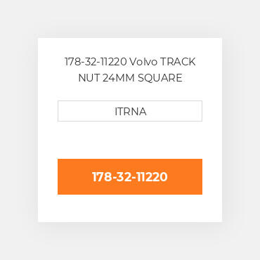178-32-11220 New HOILand TRACK NUT 24MM SQUARE Гайка