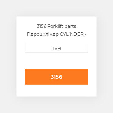 3156 Forklift parts Гідроциліндр CYLINDER - Master