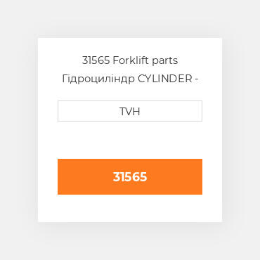 31565 Forklift parts Гідроциліндр CYLINDER - Master