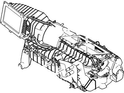 JX6Z-9229-A Випарник у зборі