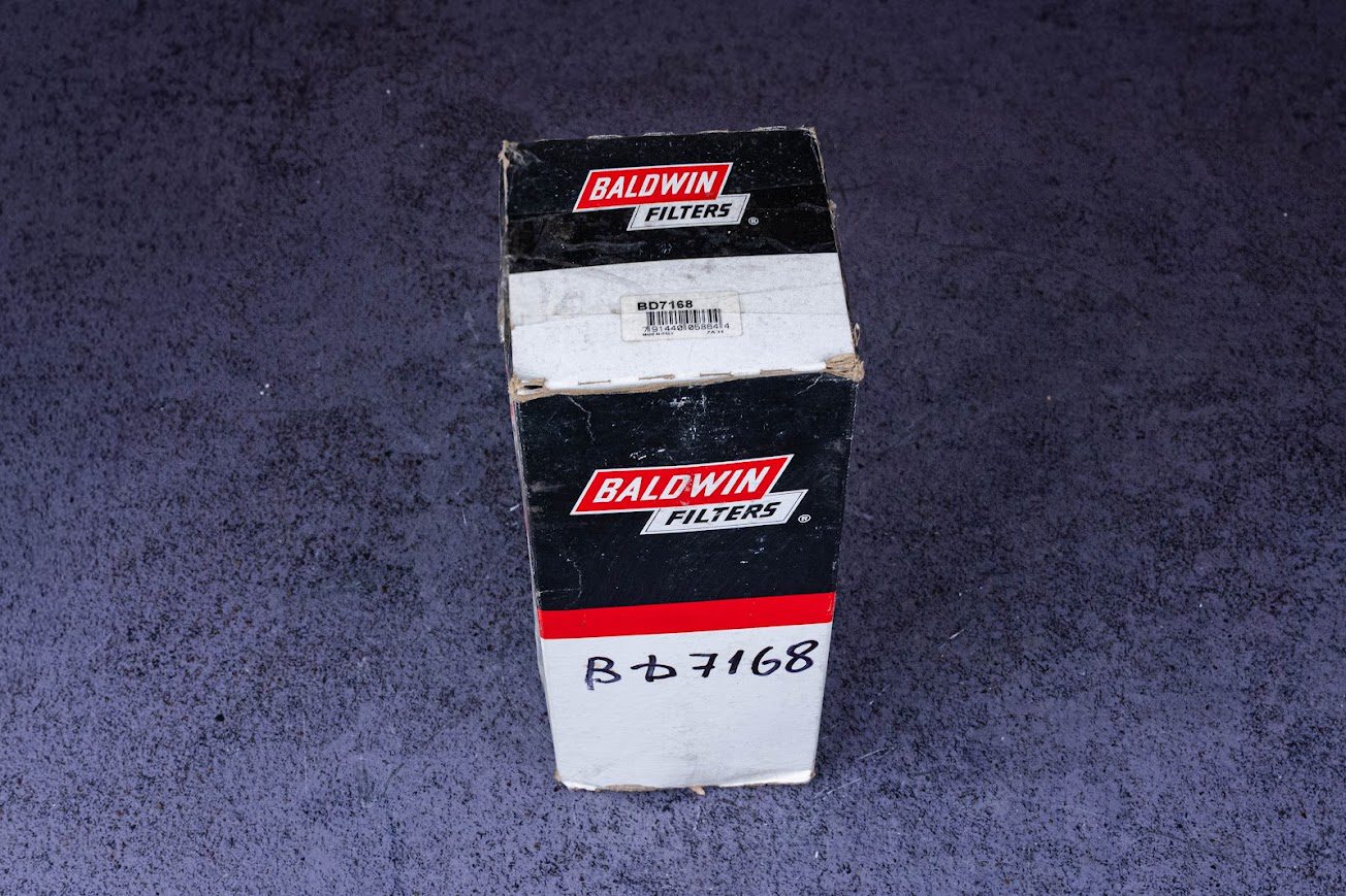 BD7168 Масляний фільтр. Виробник Baldwin США. Аналоги Iveco 1905704, 1907571, 1903630, RENAULT 5001846648, SF-FILTER SP4333, COOPERS LSF5157, KNECHT OC550, LUBER-FINER LFP 8653, WOODGATE WGL9018