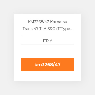 KM3268/47 Komatsu Track 47 TLA S&G (T"Type MP) Гусеницяь"