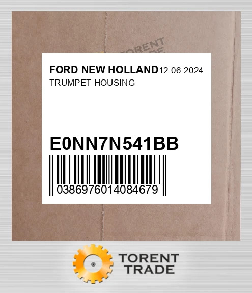 E0NN7N541BB Кожух (труба) заднього моста FORD NEW HOLLAND NEW AFTERMARKET