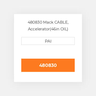 480830 Mack CABLE, Accelerator(46in OIL) Кабель