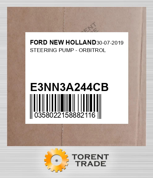 E3NN3A244CB Насос рульового керування - ORBITROL FORD NEW HOLLAND NEW AFTERMARKET