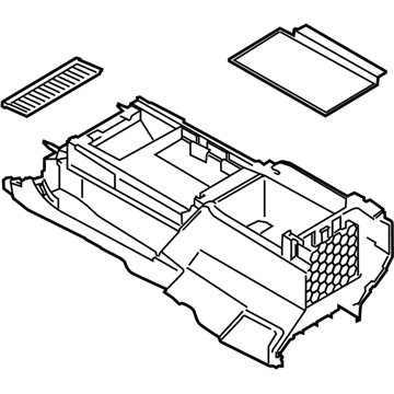 F5DZ-9A486-D Панель консолі