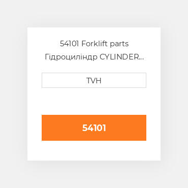 54101 Forklift parts Гідроциліндр CYLINDER Assembly - Master