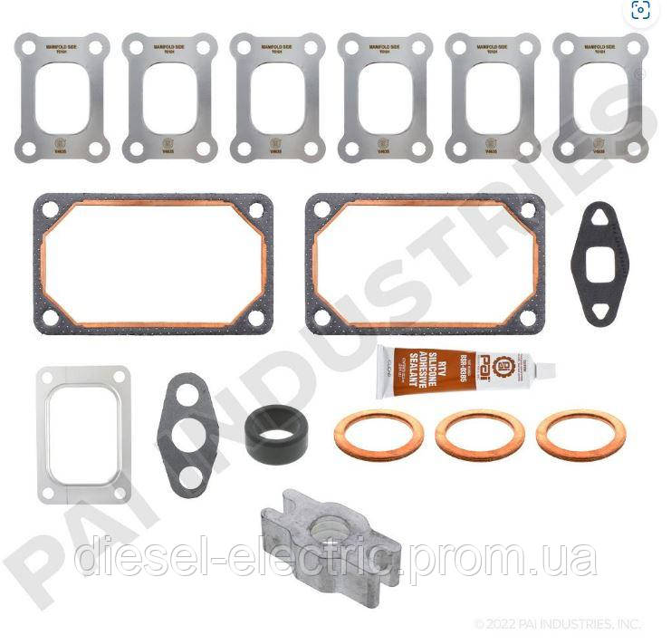 Комплект вихлопних прокладок для техніки Mack & Volvo 3093504, 309-3504