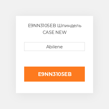 E9NN3105EB Шпиндель CASE NEW AFTERMARKET