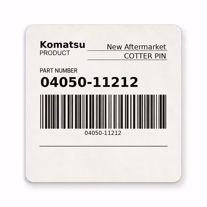 04050-11212 COTTER PIN fits Komatsu (New Aftermarket)