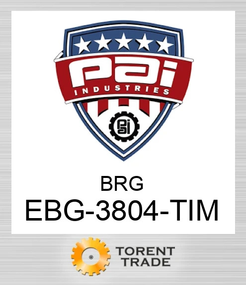 EBG-3804-TIM Підшипник PAI INDUSTRIES