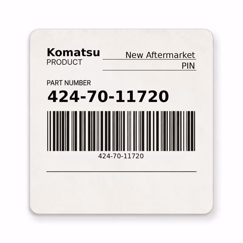 424-70-11720 PIN fits Komatsu (New Aftermarket)