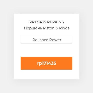 RP171435 PERKINS Поршень Piston & Rings