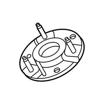 FOTZ-9A543-A Кронштейн амортизатора