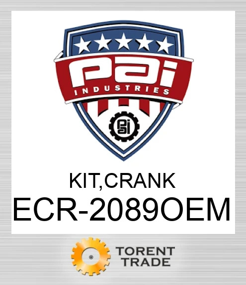 ECR-2089OEM Комплект, Колінчастий вал PAI INDUSTRIES